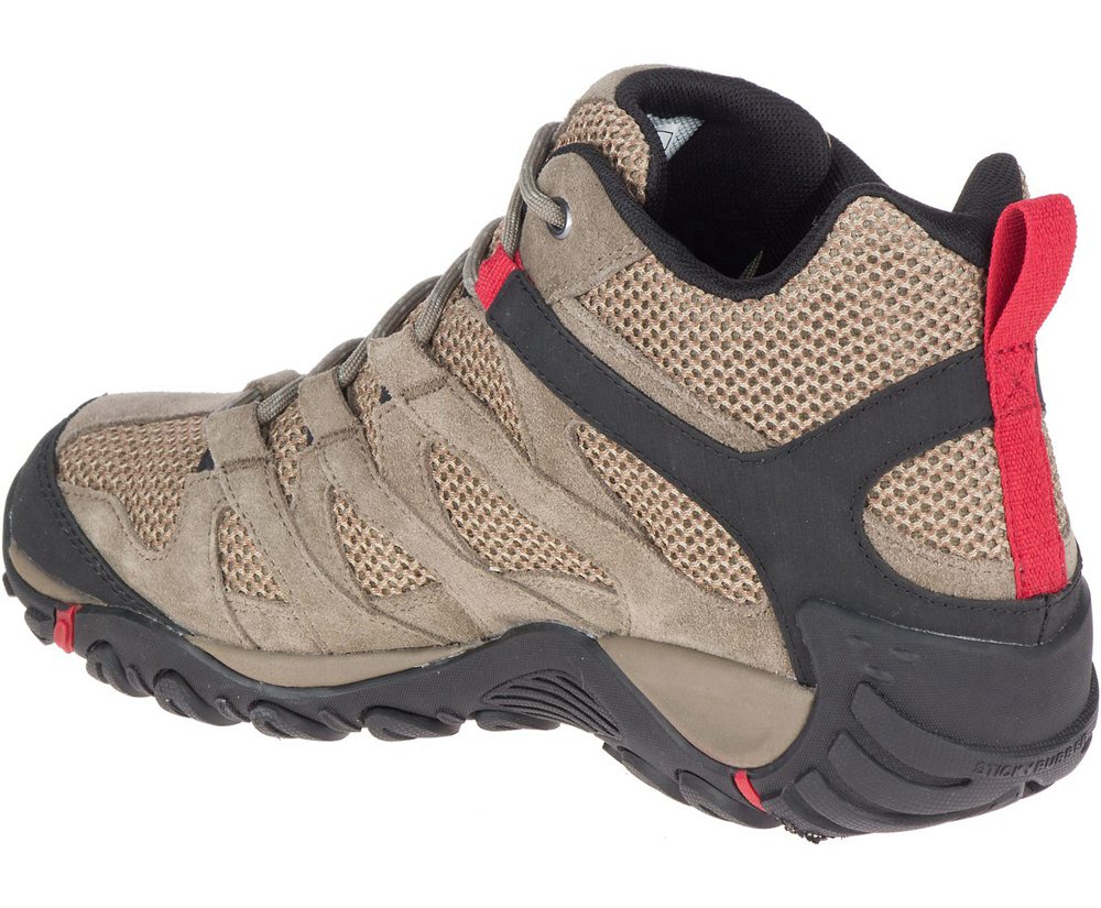 Merrell Vandrestøvler Herre - Alverstone Mid Waterproof - Brune - UFD043726